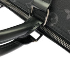 Louis Vuitton Monogram Eclipse Keepall Bandouliere 45 Boston Bag — view 6