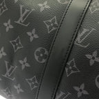 Louis Vuitton Monogram Eclipse Keepall Bandouliere 45 Boston Bag — view 2