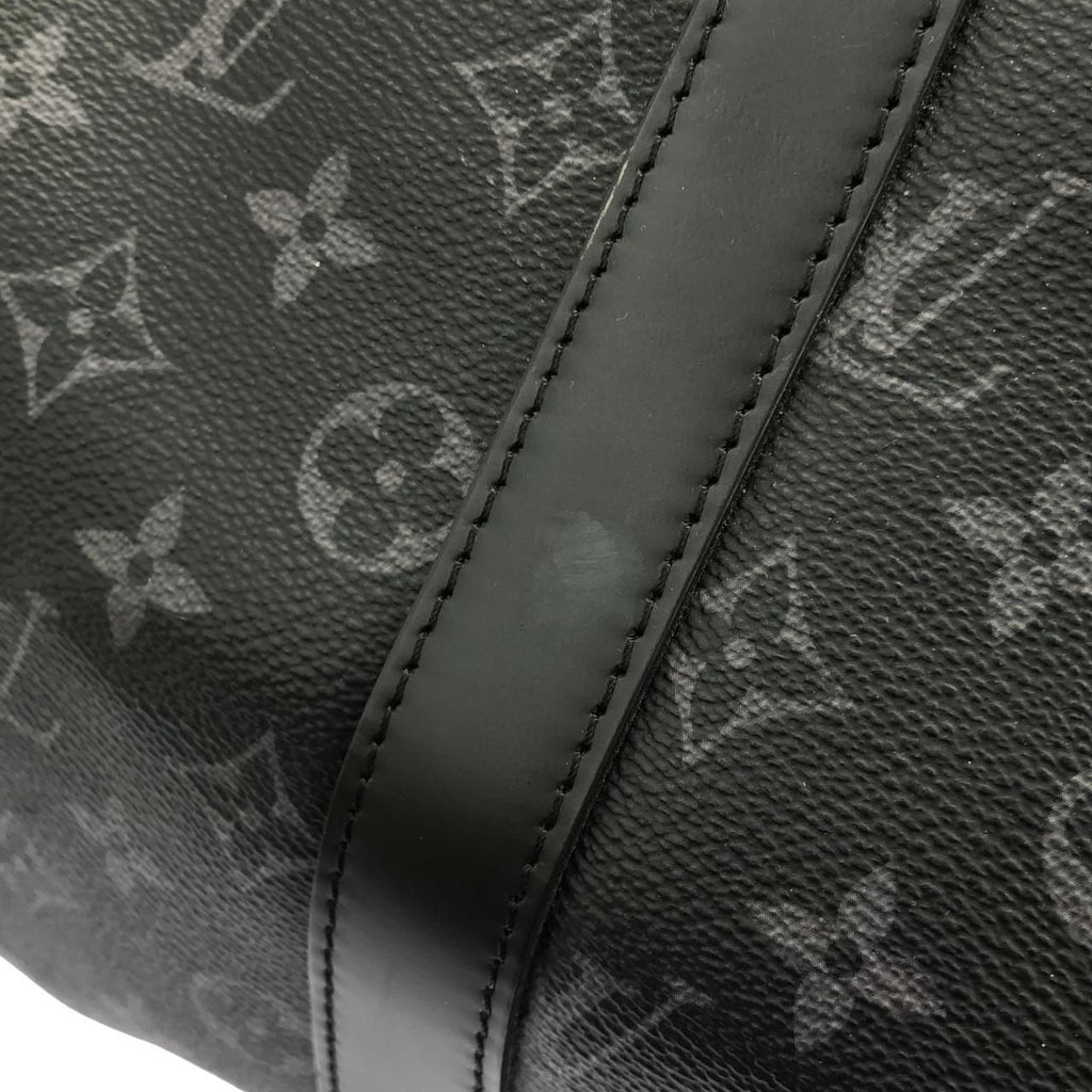 Louis Vuitton Monogram Eclipse Keepall Bandouliere 45 Boston Bag — view 4