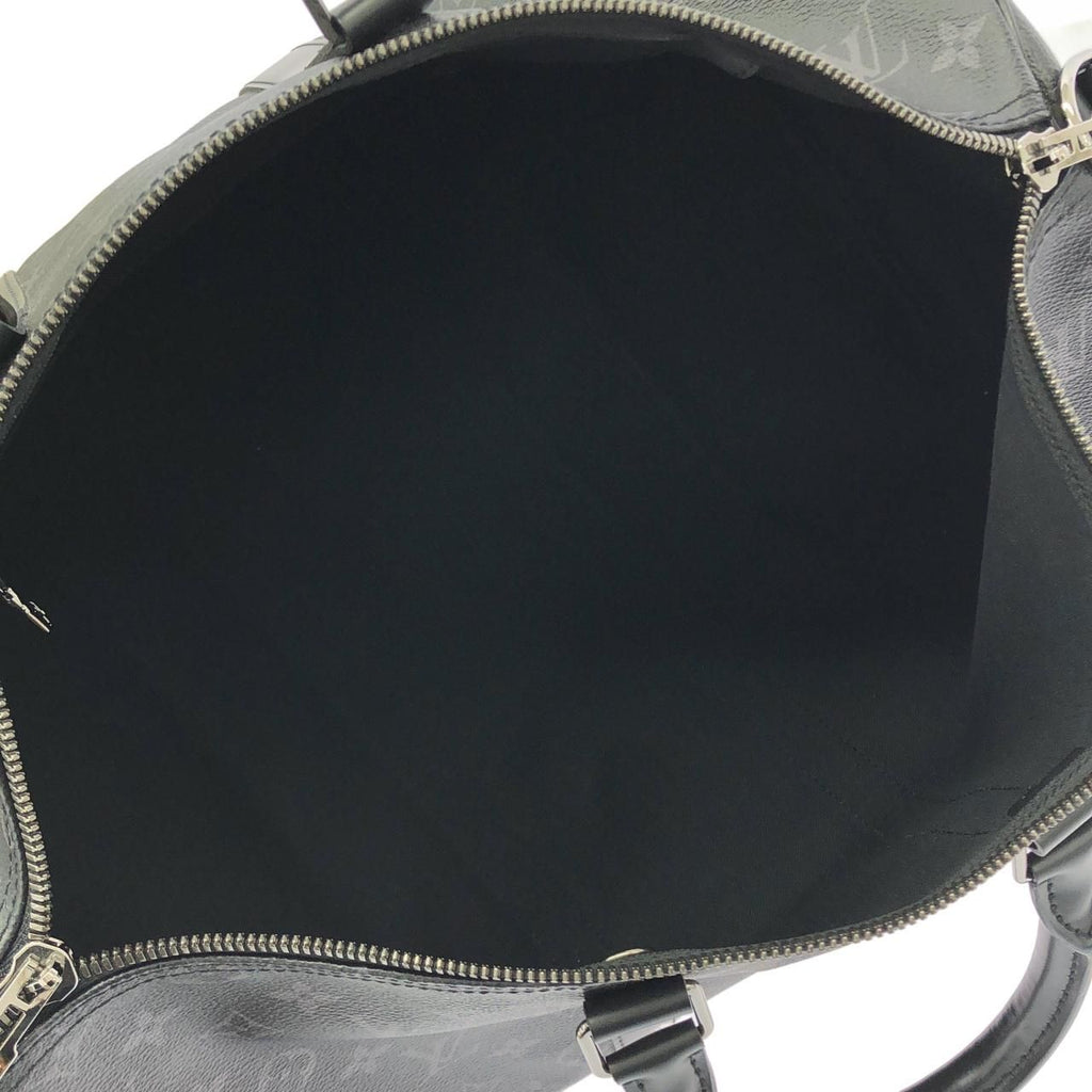 Louis Vuitton Monogram Eclipse Keepall Bandouliere 45 Boston Bag — view 8
