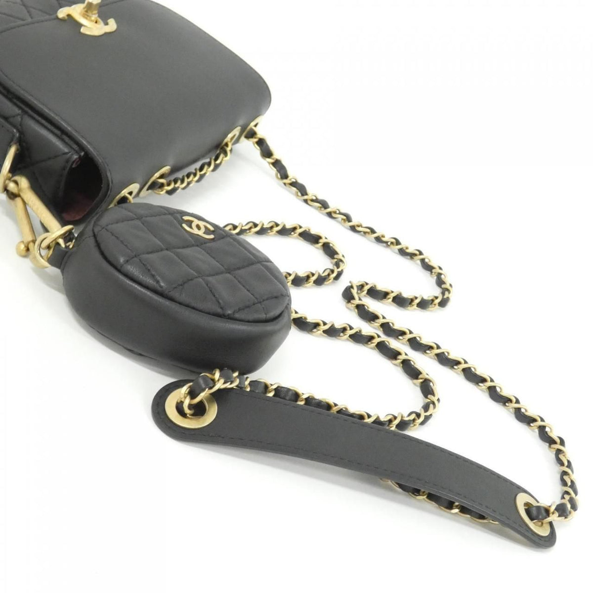 Chanel Shoulder Bag Black — view 6