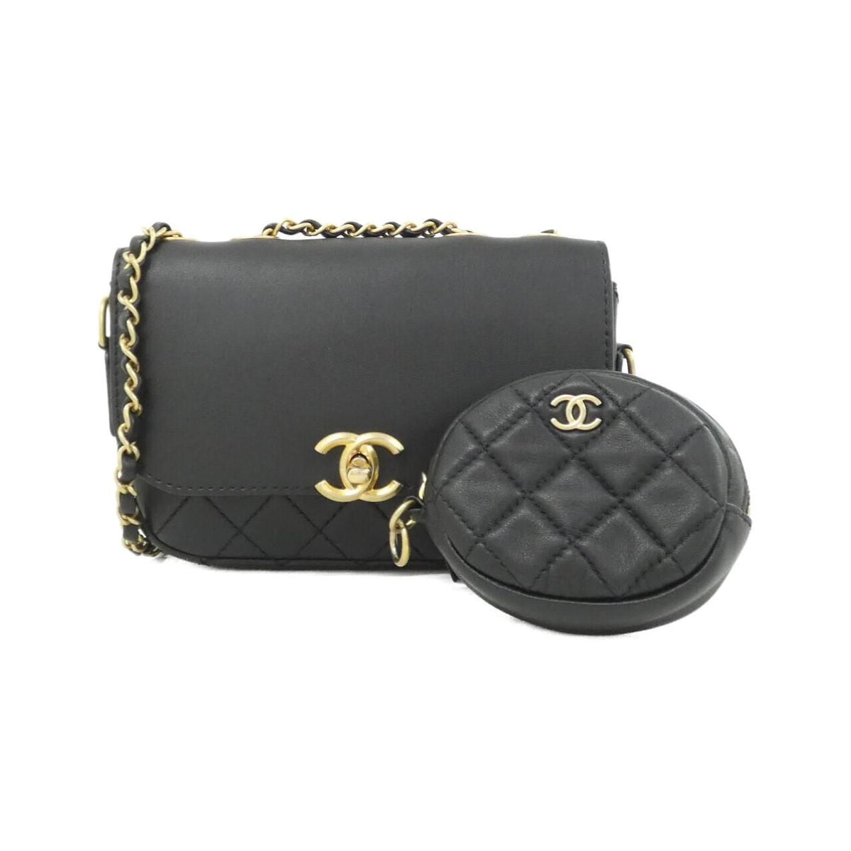 Chanel Shoulder Bag Black