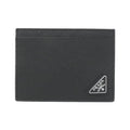 Prada Card Case Card Holders Silver