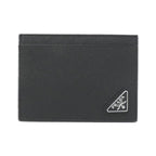 Prada Card Case Card Holders Silver