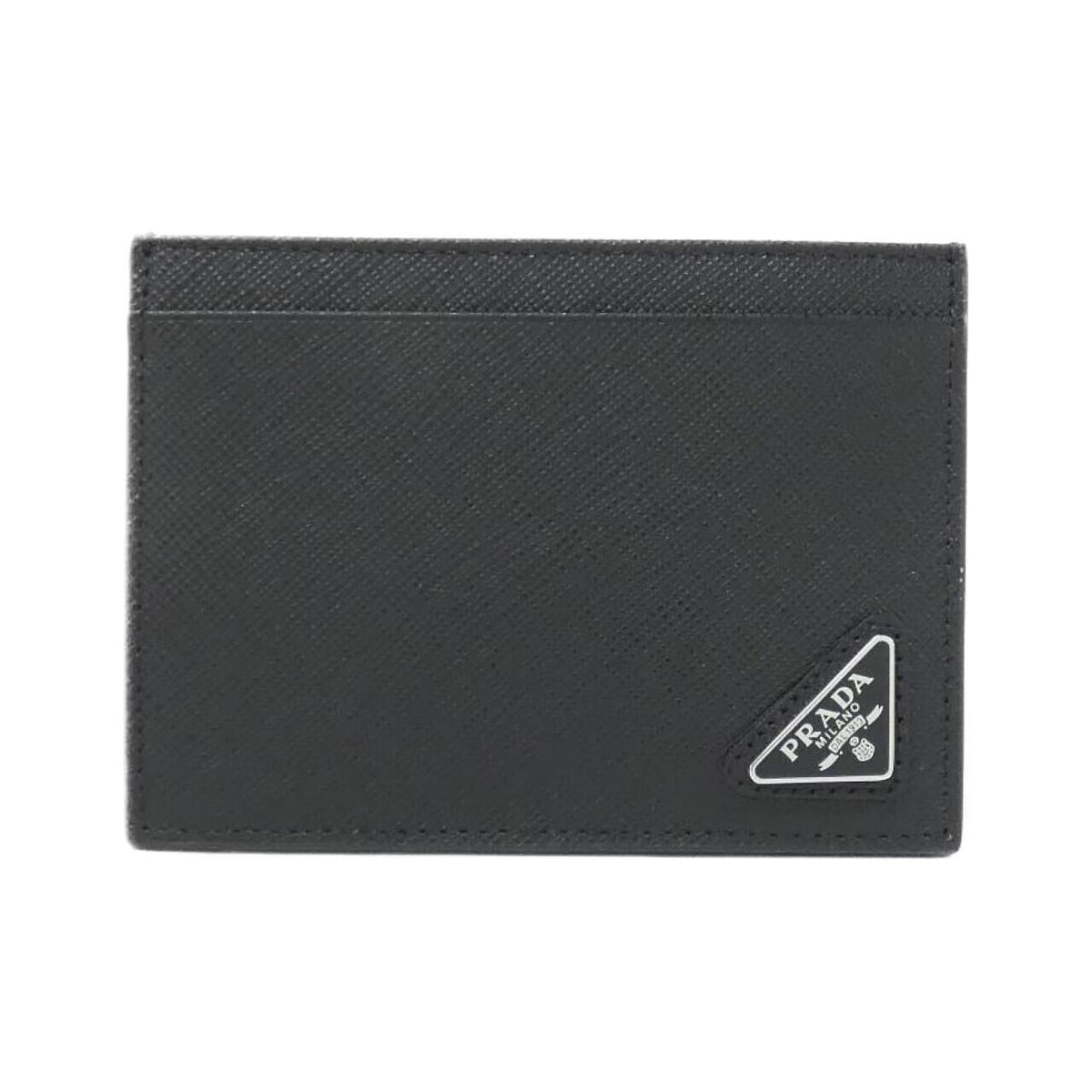 Prada Card Case Card Holders Silver