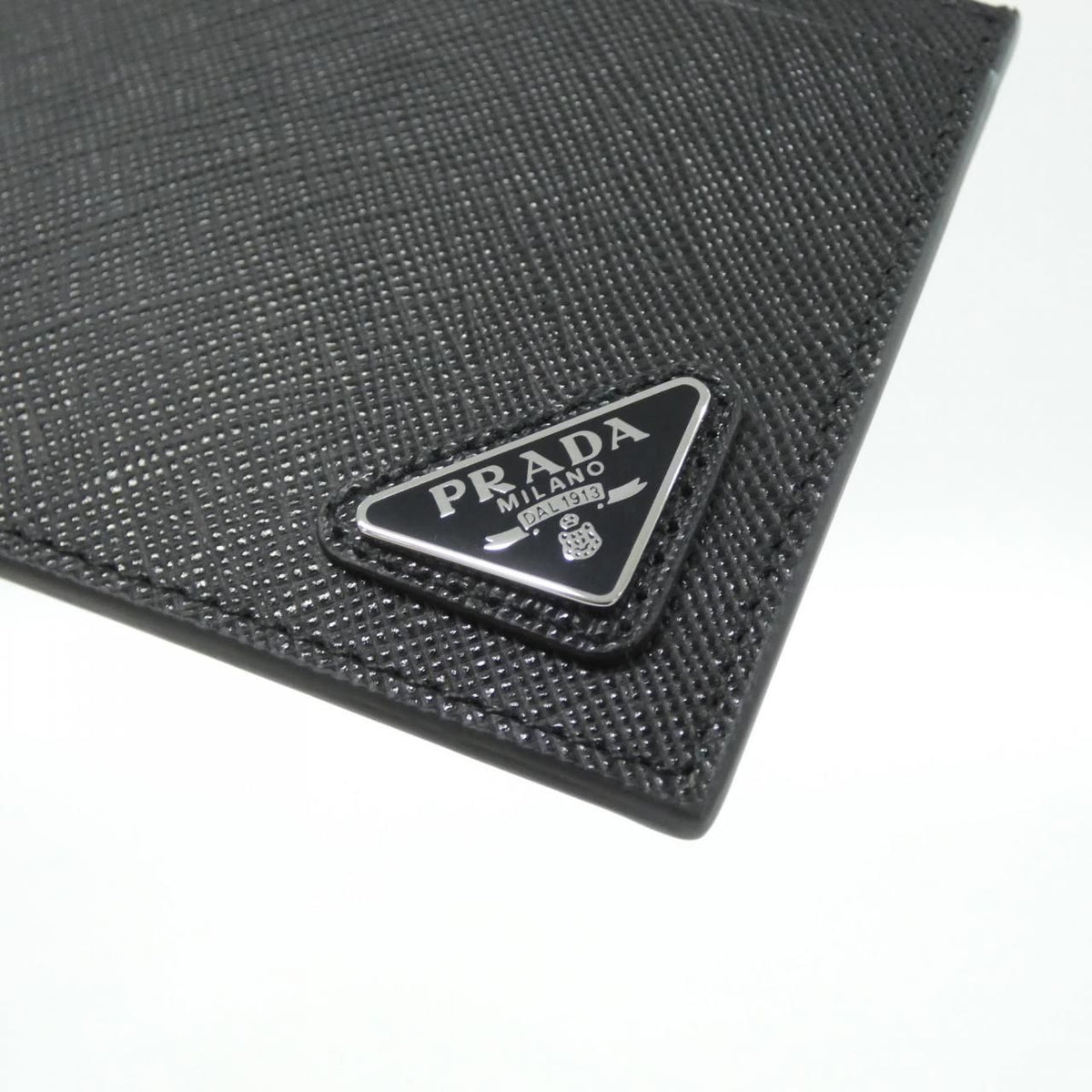 Prada Card Case Card Holders Silver — view 3