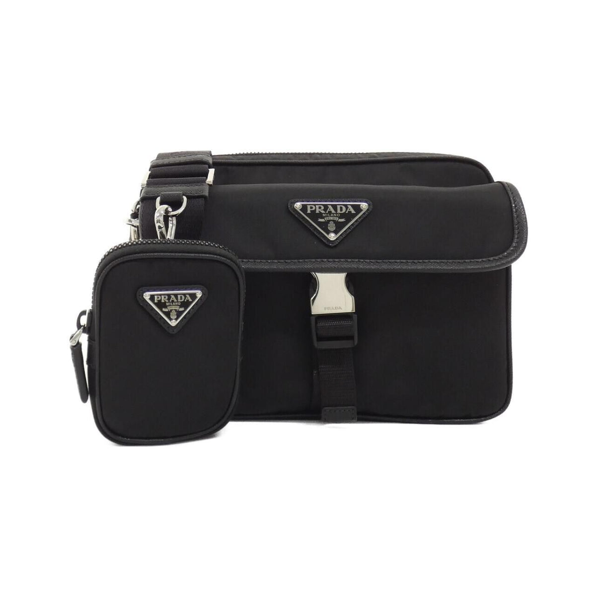Prada Shoulder Bag Silver