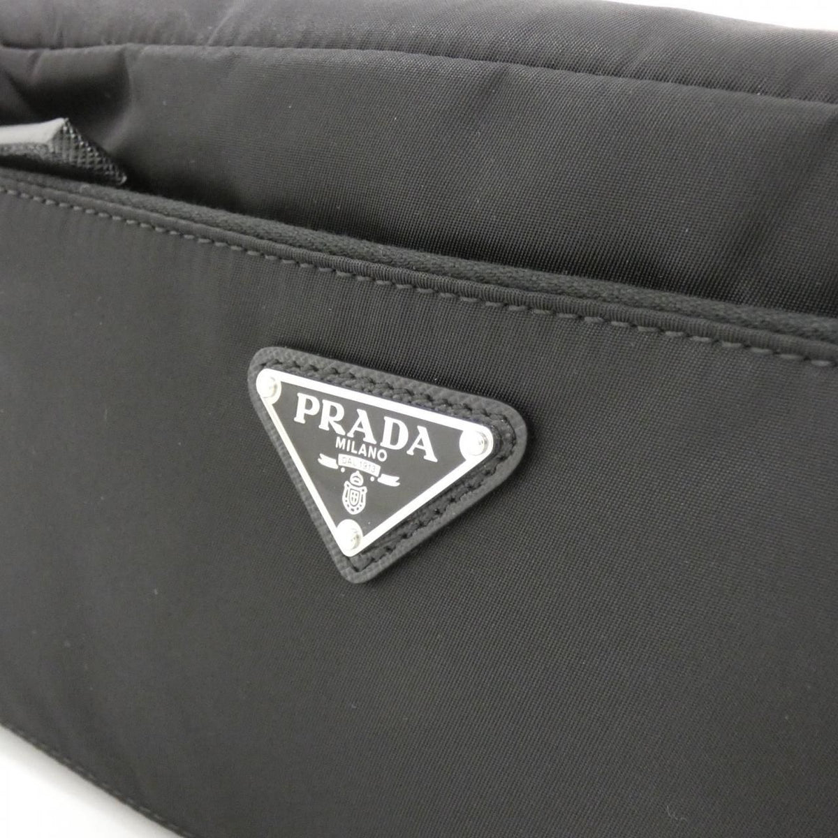 Prada Second Bag Vanity Bag Silver — view 4