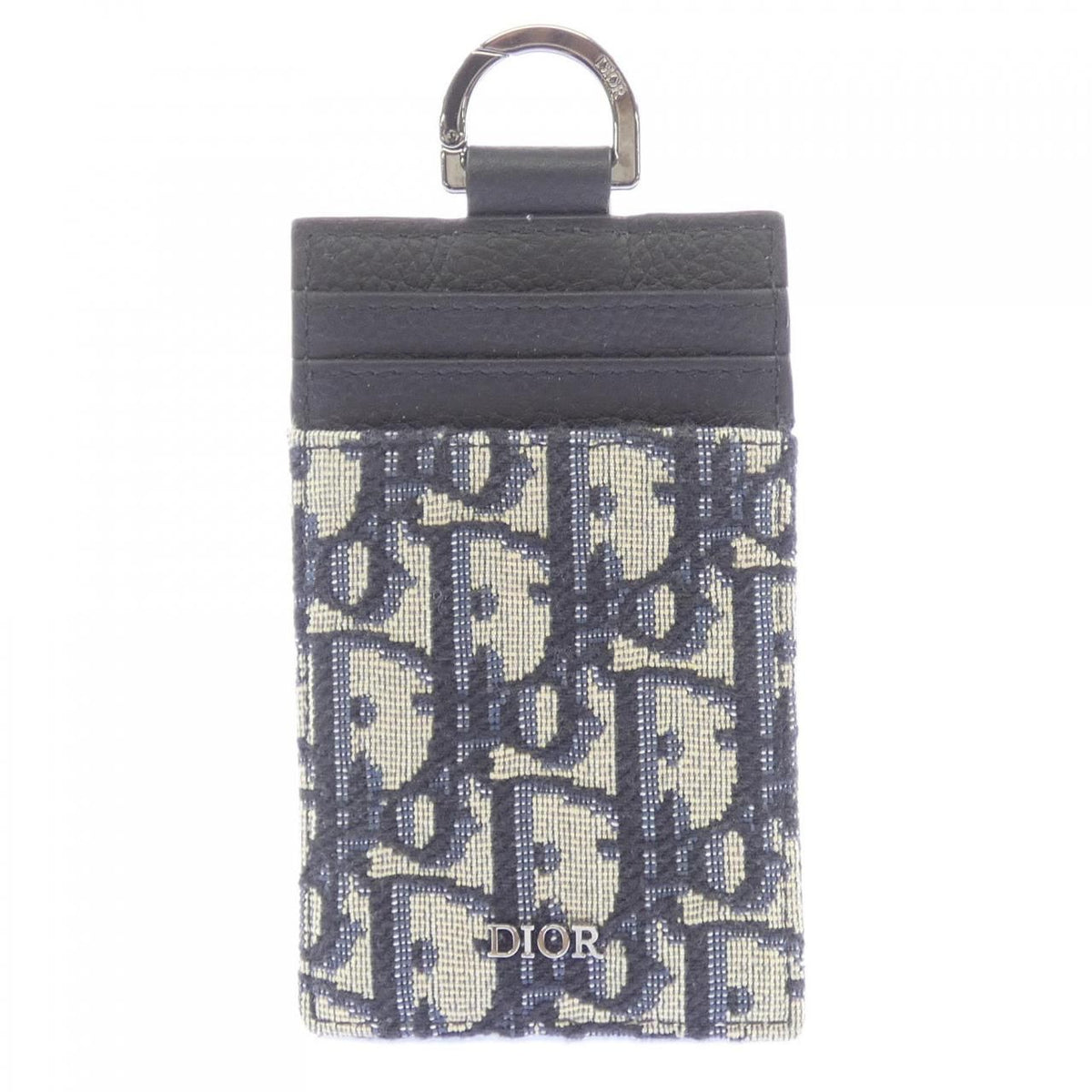 Dior Oblique Jacquard Card Case