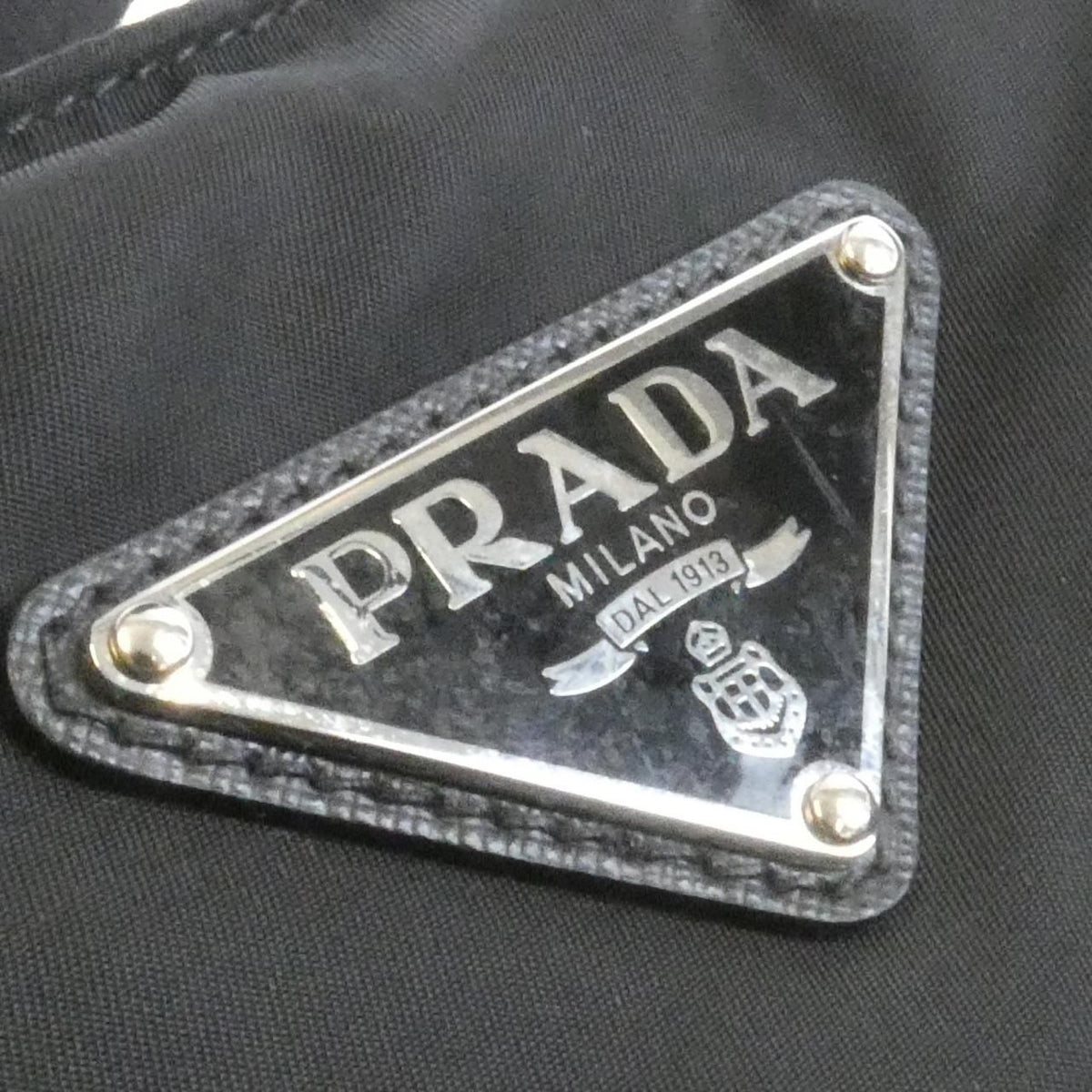 Prada Bag Handbag Silver — view 5
