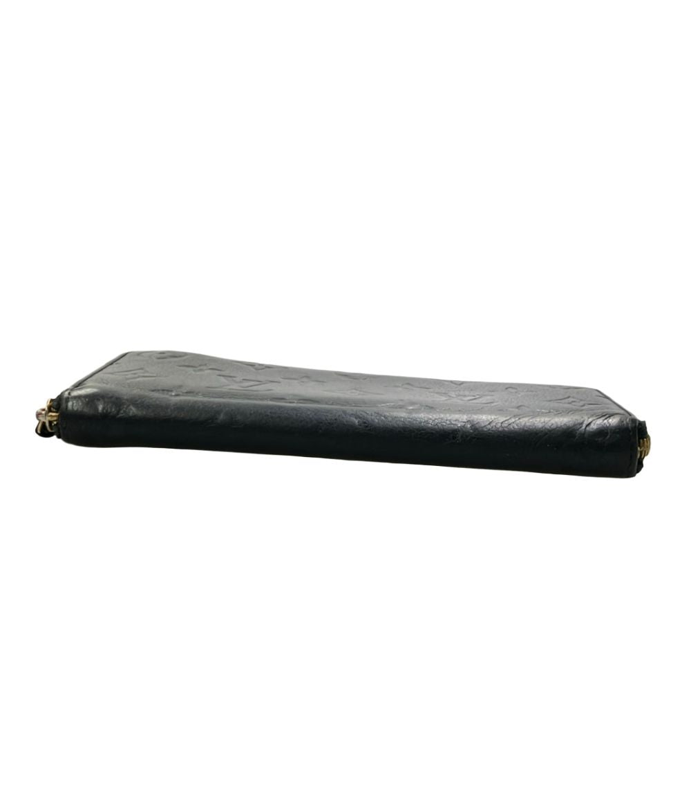Louis Vuitton Zip Around Wallet Portefeuille Clemence Monogram Empreinte — view 4