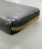 Louis Vuitton Zip Around Wallet Portefeuille Clemence Monogram Empreinte — view 7