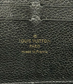 Louis Vuitton Zip Around Wallet Portefeuille Clemence Monogram Empreinte — view 6