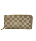 Louis Vuitton Zip Around Wallet Zippy Damier Azur