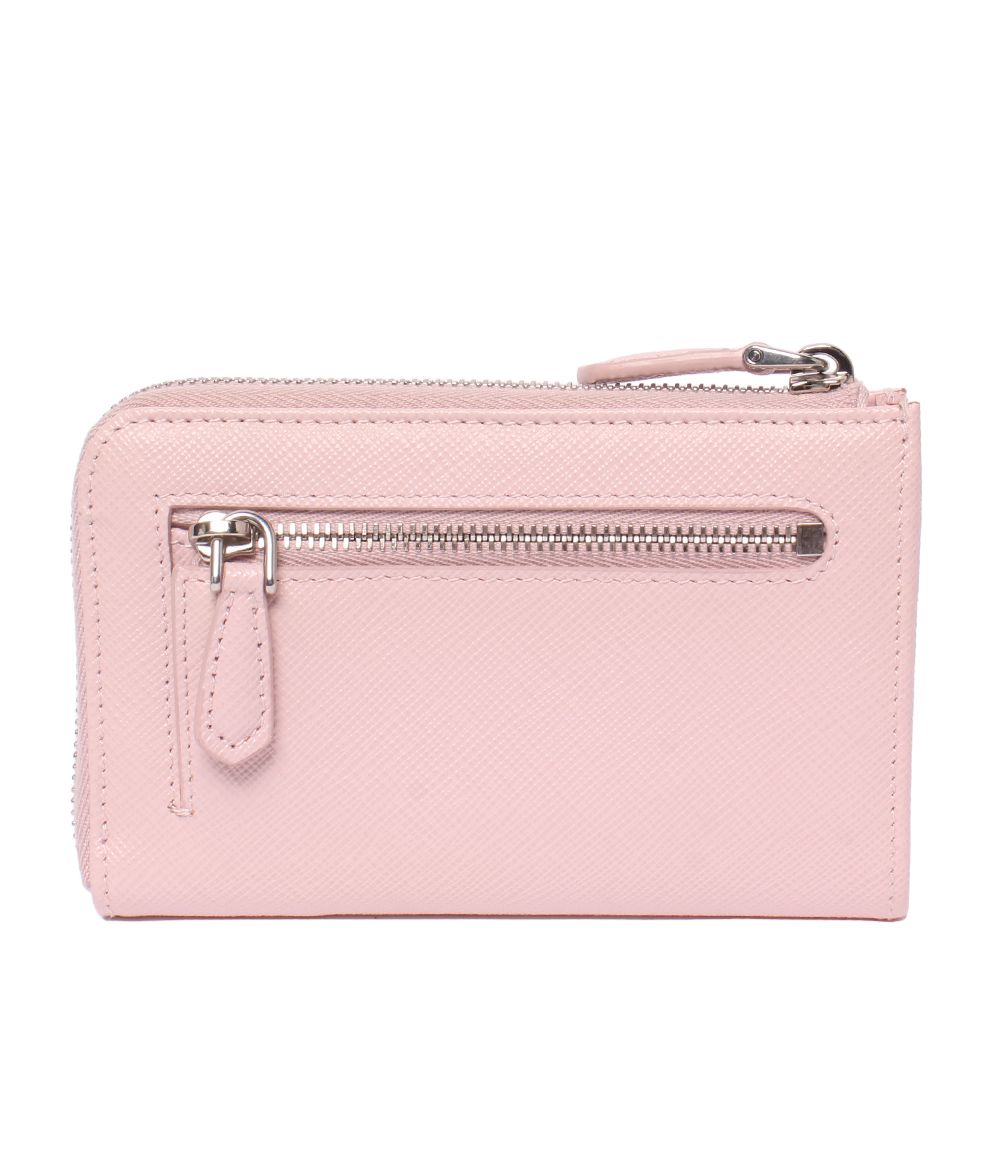 Prada Coin Purse Card Case with Key Ring — view 2