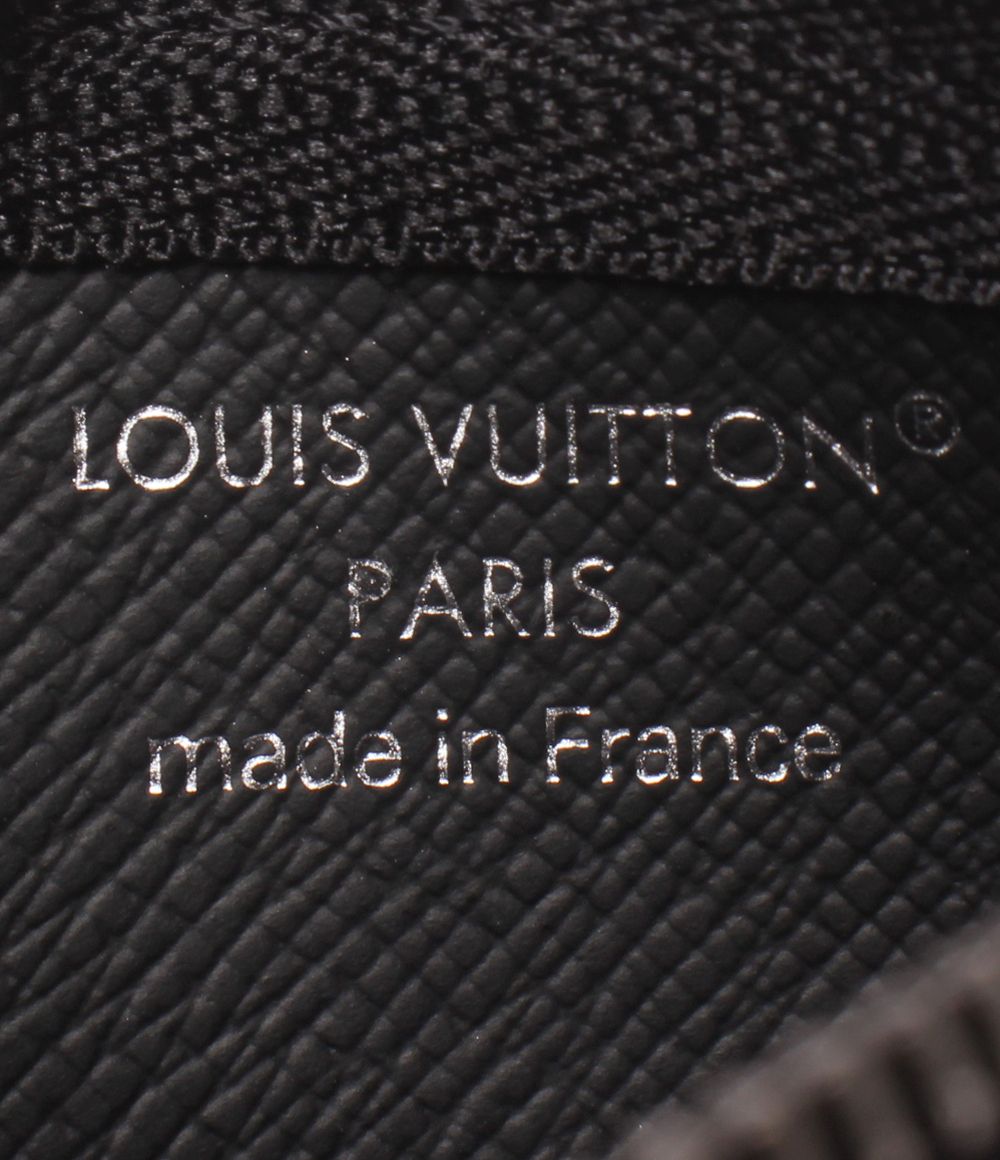Louis Vuitton Coin Purse with Key Ring Pochette Cles Monogram Eclipse Reverse — view 6