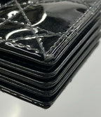 Dior Card Case Lady Jasmine Cannage Patent Leather — view 7