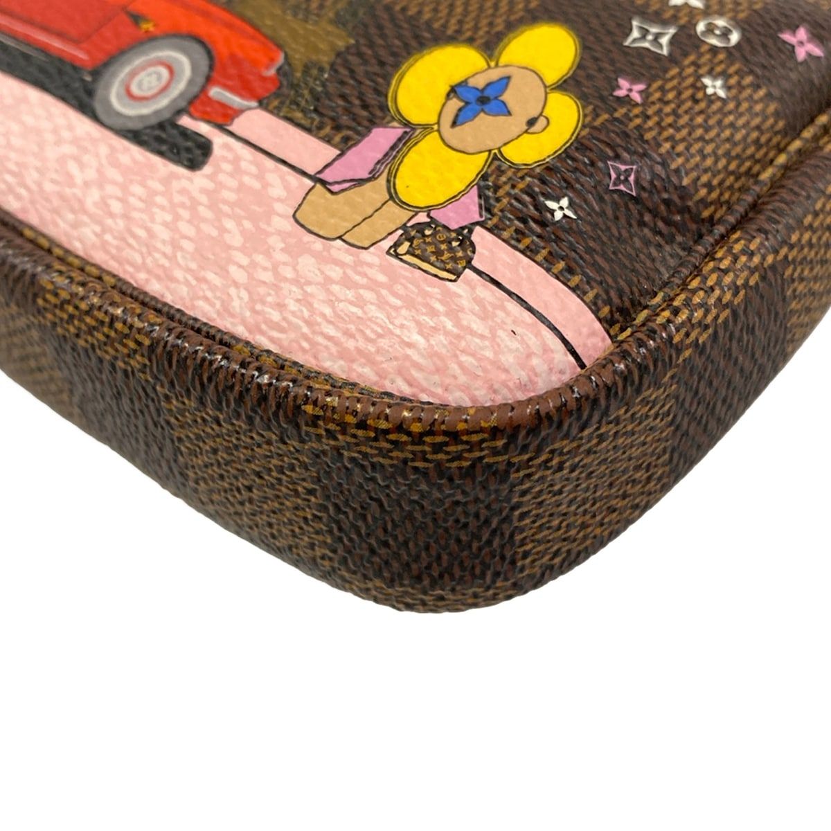Louis Vuitton Handbag Damier Mini Pochette Accessoires Ebene Multi — view 6