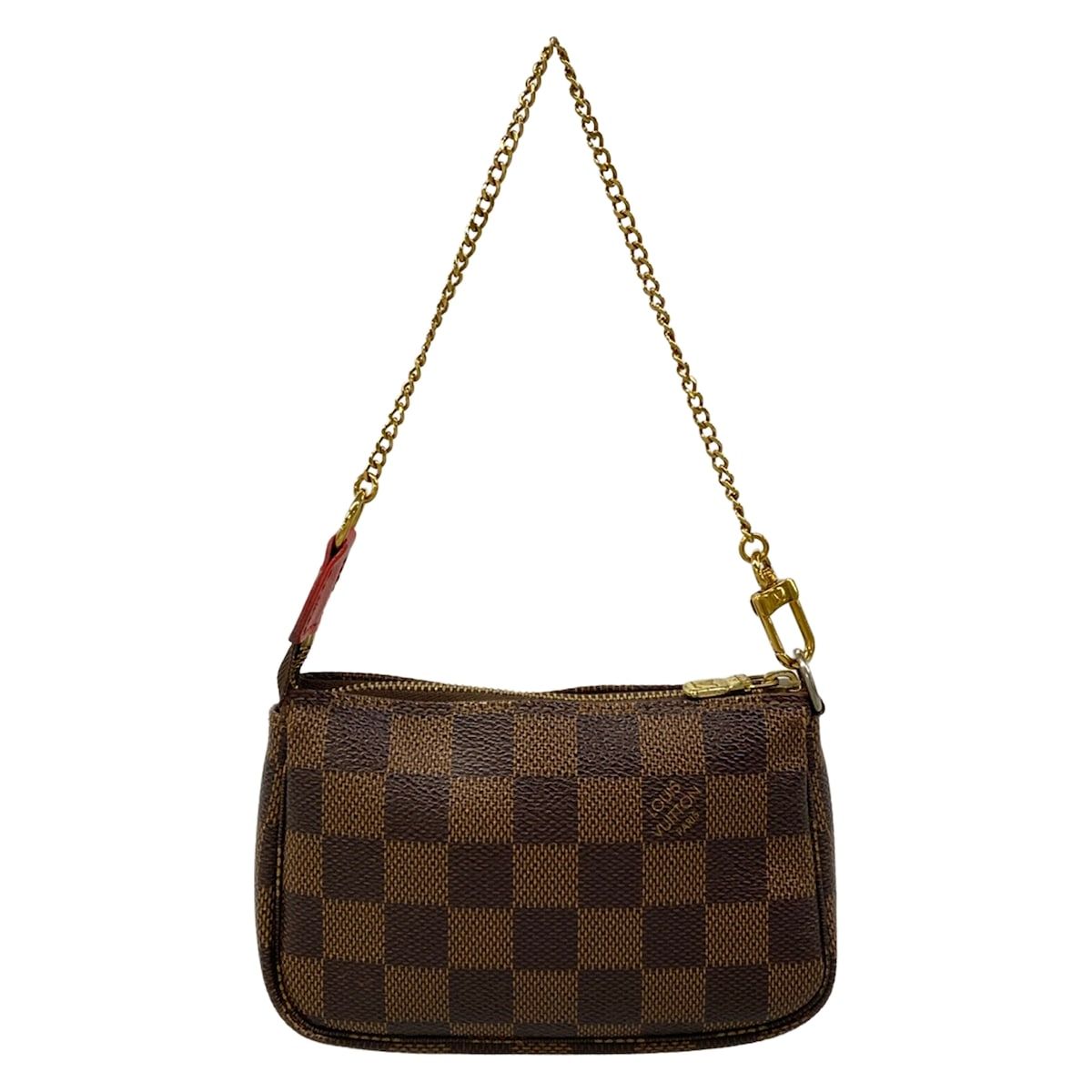 Louis Vuitton Handbag Damier Mini Pochette Accessoires Ebene Multi — view 3