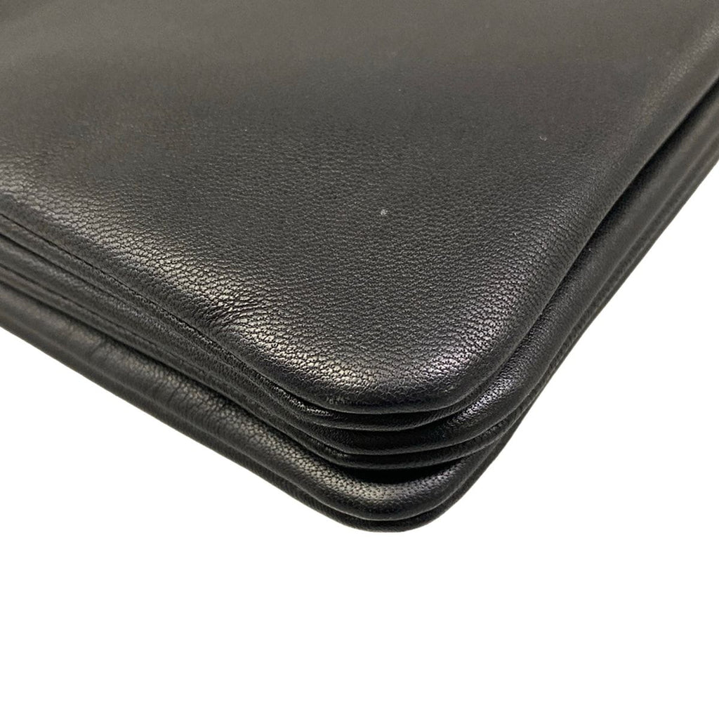 Celine Shoulder Bag Trio Large Black Leather — view 6