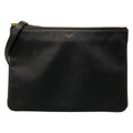Celine Shoulder Bag Trio Large Black Leather