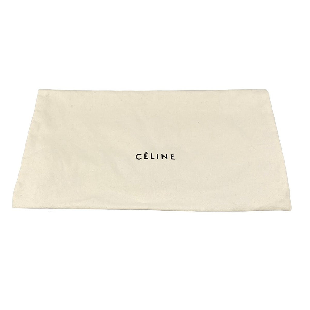 Celine Shoulder Bag Trio Large Black Leather — view 8