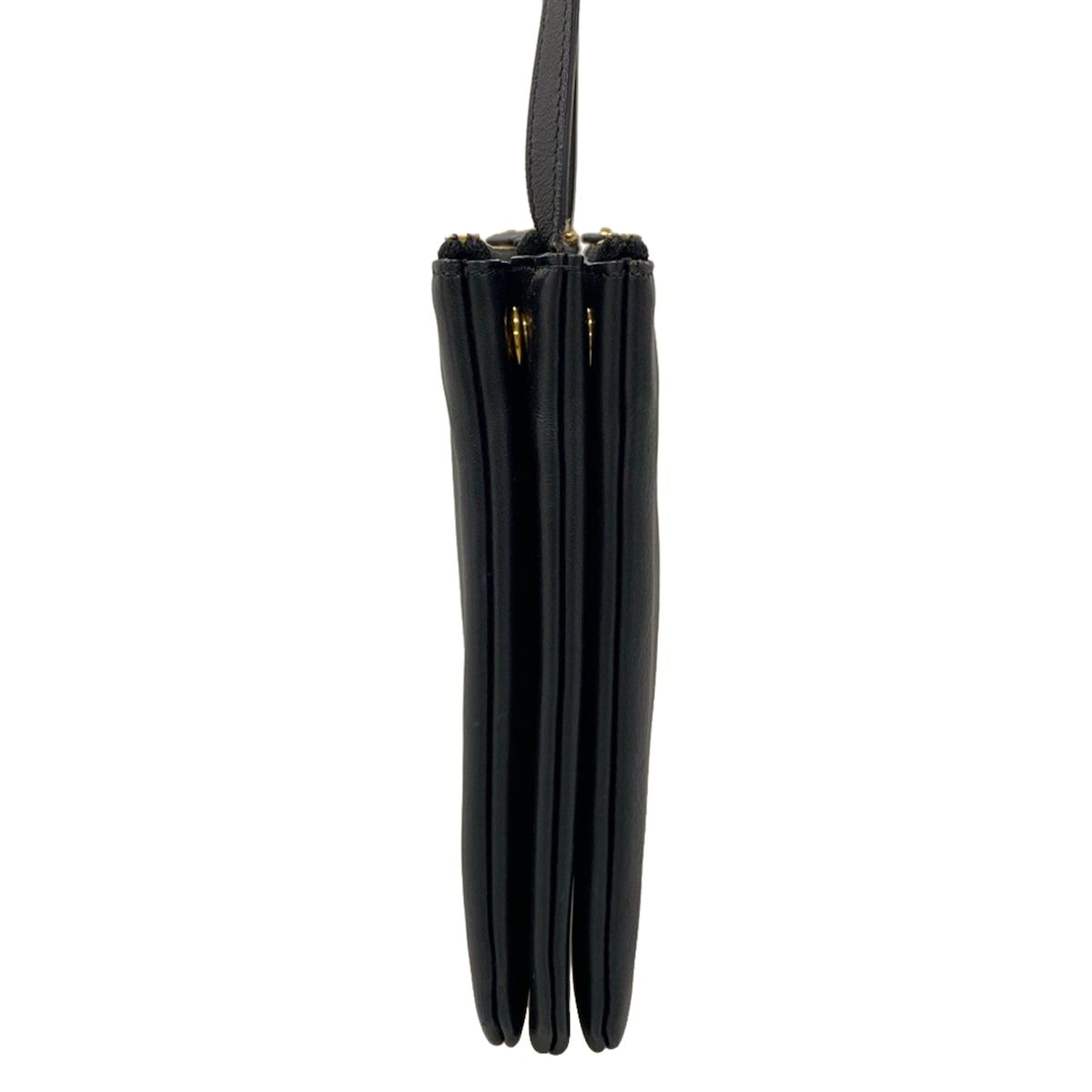 Celine Shoulder Bag Trio Large Black Leather — view 4