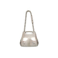 Chanel Bag Motif Charm Metal Silver Key Holder