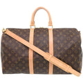 Louis Vuitton Keepall Bandouliere 45 Monogram Boston Bag