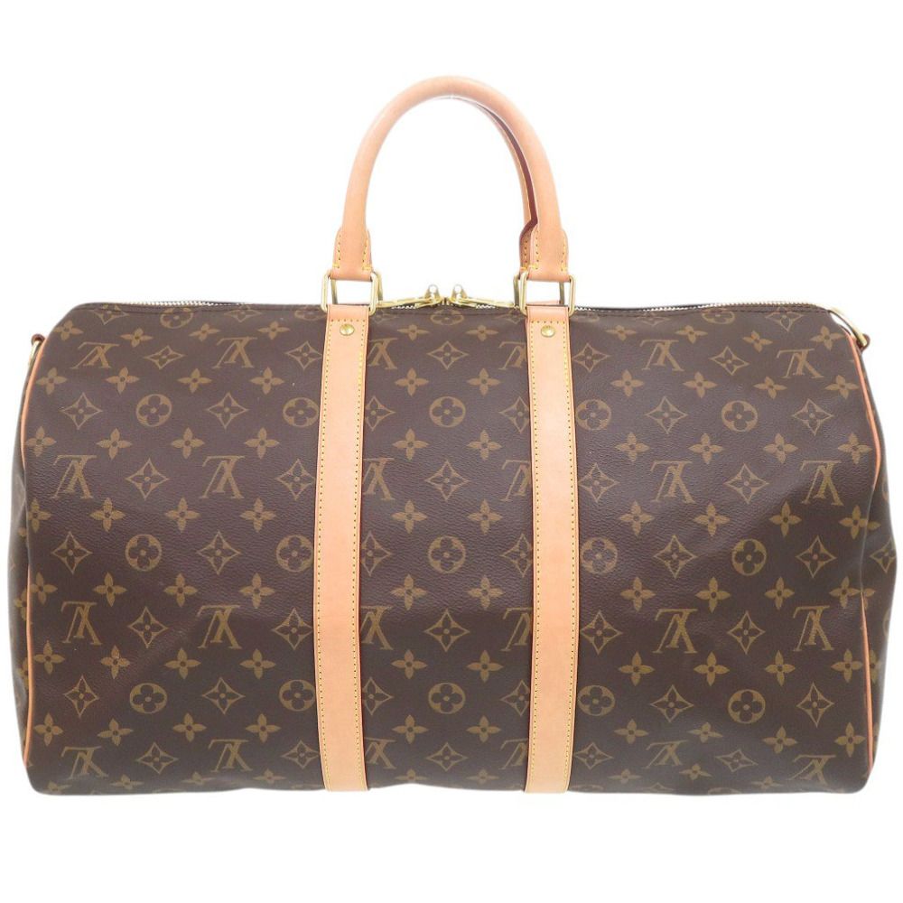 Louis Vuitton Keepall Bandouliere 45 Monogram Boston Bag — view 2