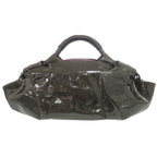 Loewe Nappa Aire Patent Leather Glitter Black Handbag — view 2