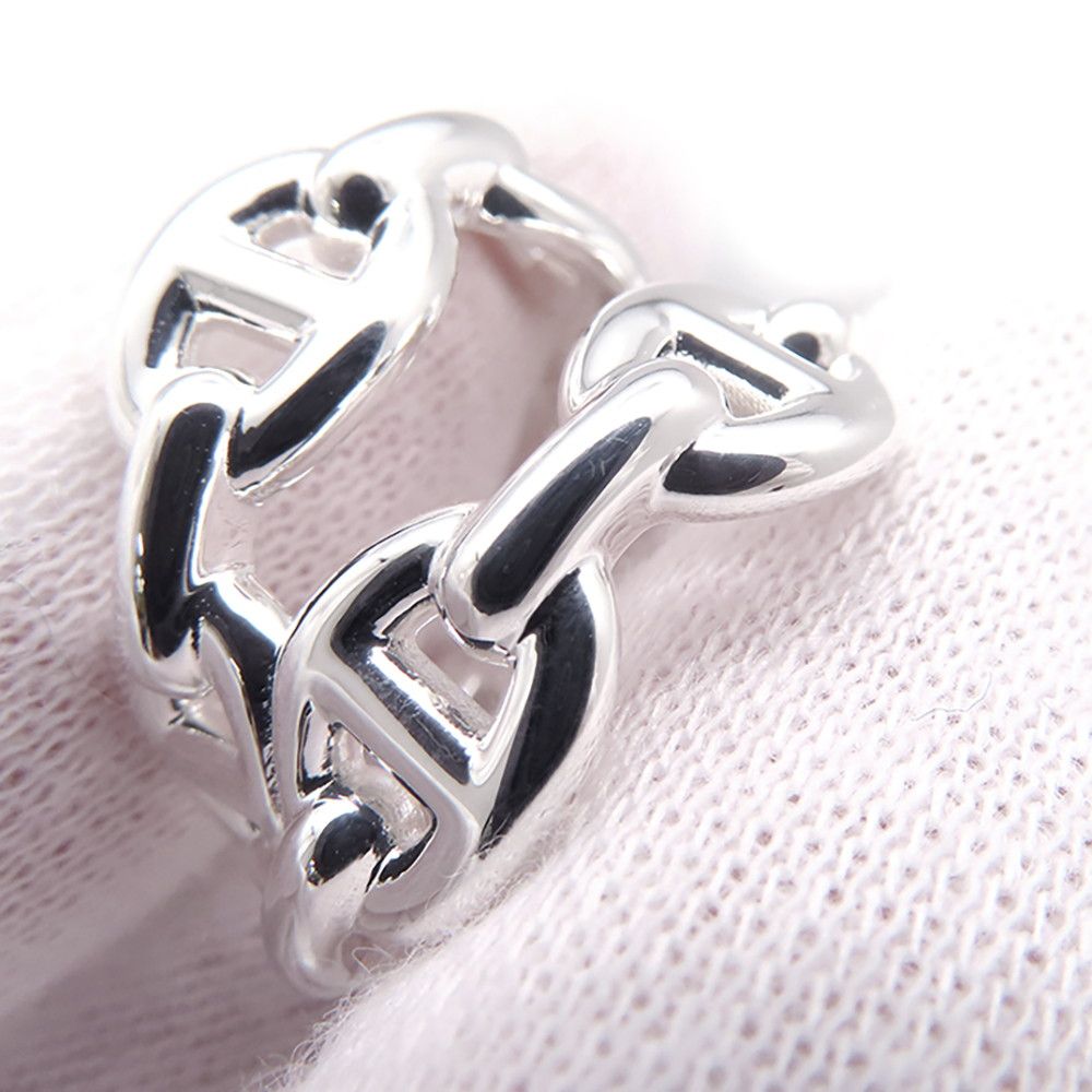 Hermes Ring Chaine D'ancre Enchainee Double — view 5