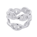 Hermes Ring Chaine D'ancre Enchainee Double