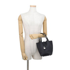 Hermes Handbag Picotin Lock PM Canvas Silver Taurillon Clemence — view 4