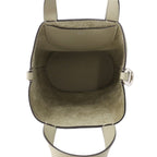 Hermes Tote Bag in the Loop 18 Sage Silver Taurillon Clemence Swift — view 5