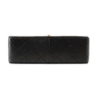 Chanel Chain Shoulder Bag Quilted 20 CC Logo Lambskin Mini Black — view 3