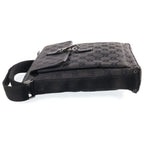 Gucci GG Canvas Shoulder Bag Black — view 3