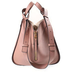 Loewe Hammock Medium Leather 2-Way Shoulder Bag Pink — view 3