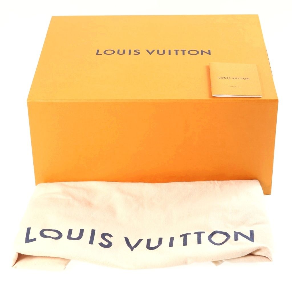 Louis Vuitton Monogram Palm Springs MM Backpack Black Brown Leather Gold — view 8
