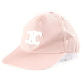 Celine Triomphe Baseball Cap Cotton Pink Hat