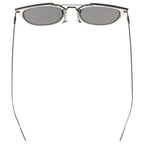 Dior Homme Metal Frame Flat Lens Sunglasses Eyewear 65 Black Silver — view 2