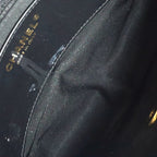 Chanel Quilted 20 S Flap S Chain Mini Shoulder Bag Black Lambskin Gold — view 8