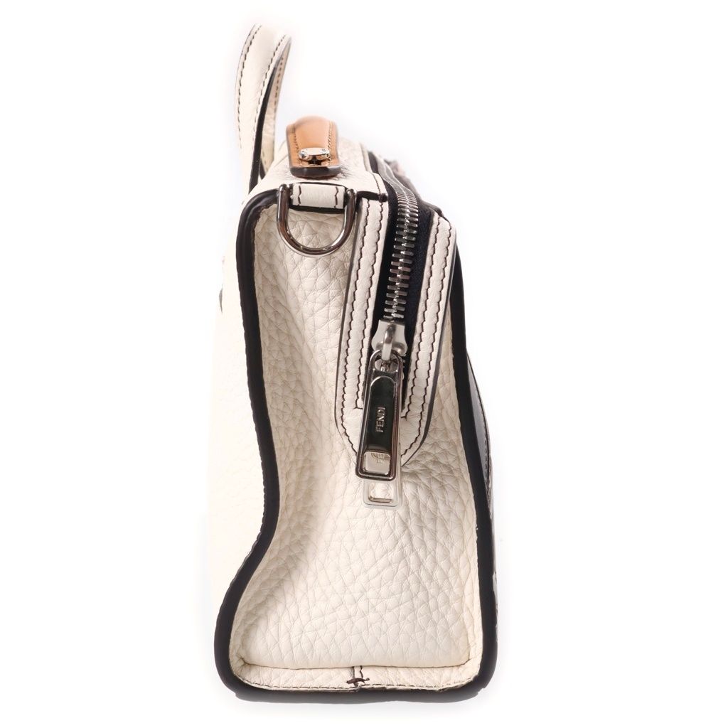 Fendi Mini Louis Zucca Pattern 2-Way Shoulder Bag Brown — view 3