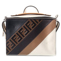 Fendi Mini Louis Zucca Pattern 2-Way Shoulder Bag Brown