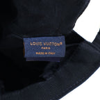 Louis Vuitton LV Iconic Baseball Cap Hat Cotton Logo Black — view 7
