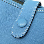 Hermes Rodeo Deux Shoulder Bag Blue — view 4