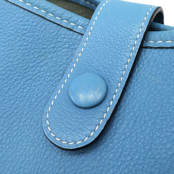Hermes Rodeo Deux Shoulder Bag Blue — view 4