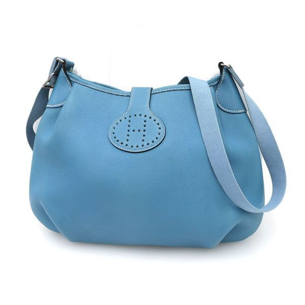 Hermes Rodeo Deux Shoulder Bag Blue