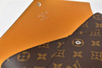 Louis Vuitton Wallet Clutch Multi Kirigami Organizer Monogram Saffron Yellow — view 6