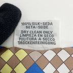 Hermes Twilly Colliers de Chiens Remix Multicolor Silk 100% Scarf — view 4